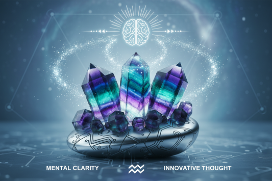 Fluorite for Aquarius: Mental Clarity & Innovative Thinking