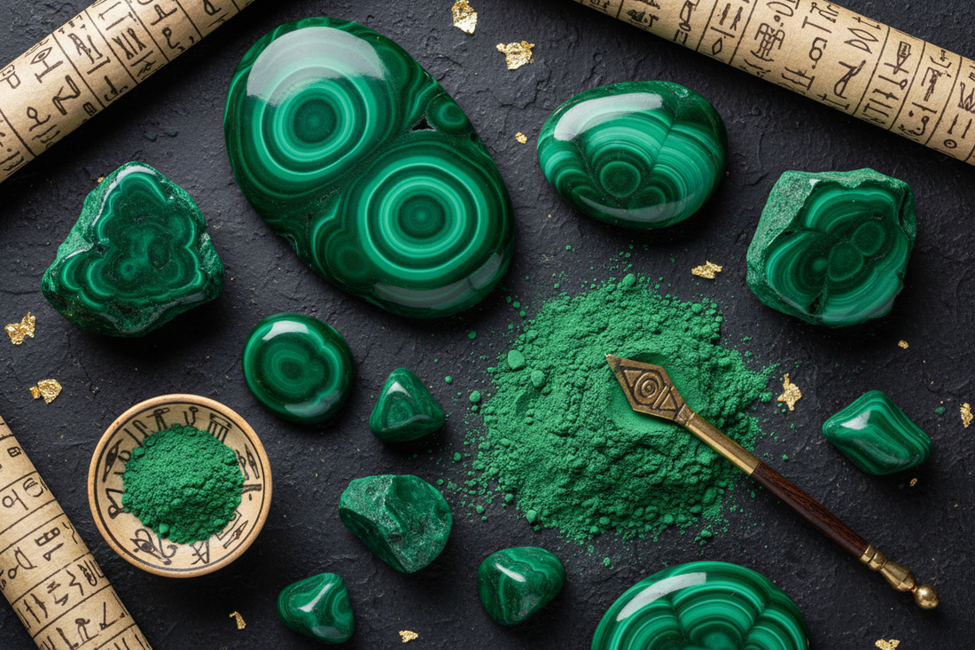 Malachite in Ancient Egypt: Eye Paint & Symbolism