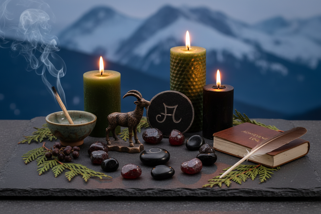 Crystals for Capricorn Season: December 22 – January 19 Ritual Guide