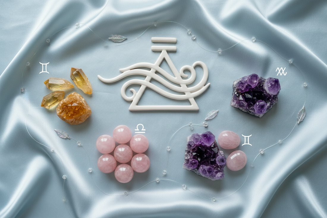 Air Signs Crystal Guide: Gemini, Libra & Aquarius Stones