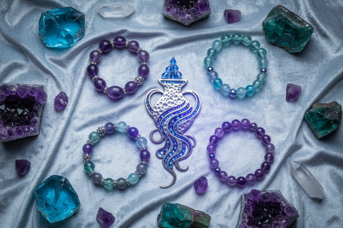 Aquarius Crystal Bracelet: Best Stone Combinations for the Water Bearer