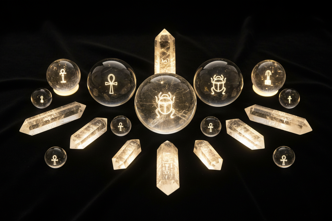 Rock Crystal in Ancient Egypt: Clear Quartz Uses
