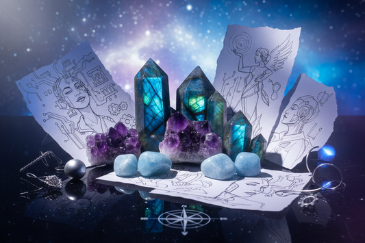Crystals for Aquarius Woman: Stones for the Visionary Feminine Rebel