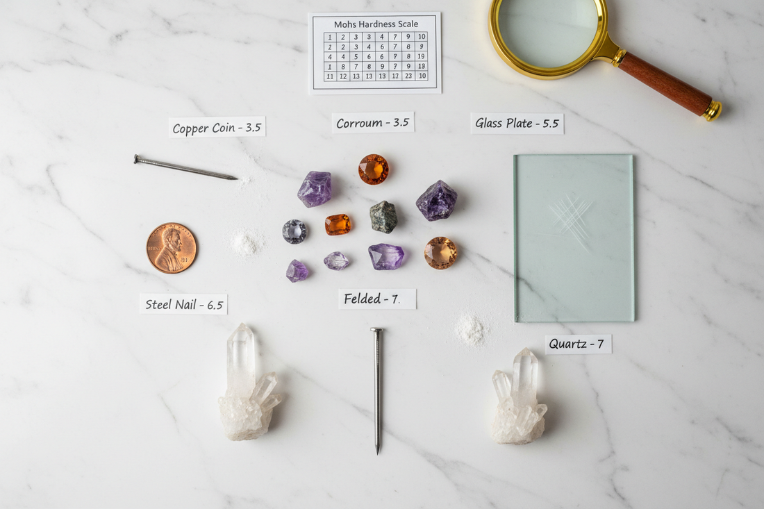 How to Test Gemstone Hardness at Home: Safe Methods