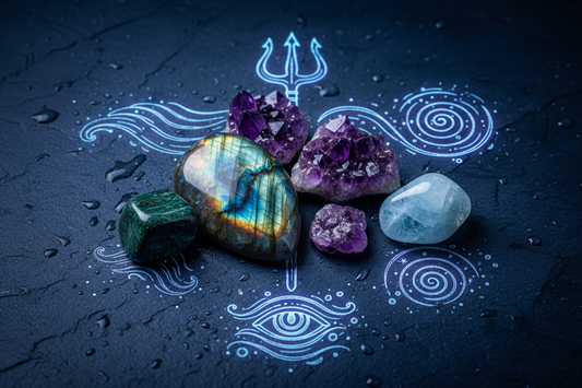 Crystals for Pisces Man: Channeling Masculine Neptunian Energy