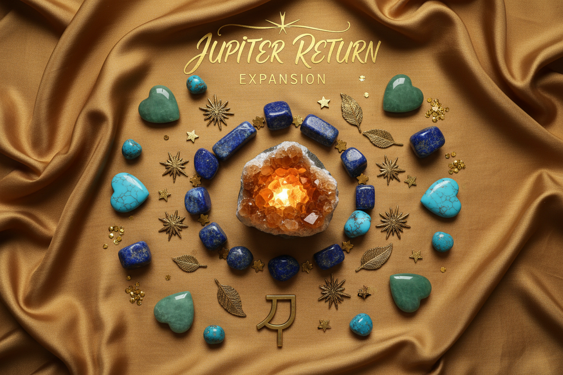 Crystals for Jupiter Return: Abundance & Expansion Stones