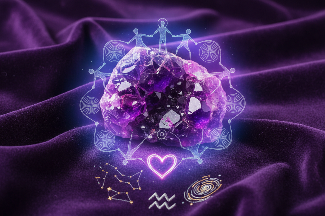 Sugilite for Aquarius: Spiritual Love & Collective Consciousness