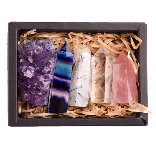 Amethyst crystal set for home healing energy space — room by room placement guide