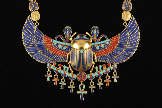 Egyptian Pectoral Jewelry: Gemstone Chest Pieces