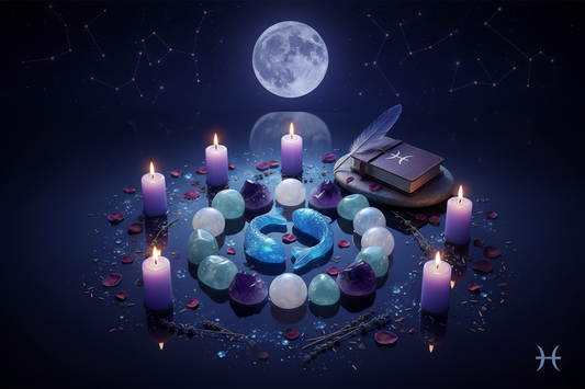 Pisces New Moon Crystals: Dream & Healing Intention Ritual