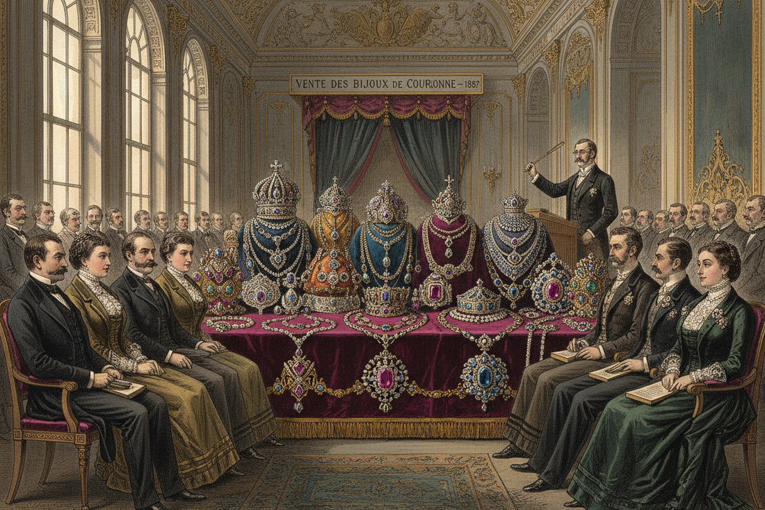 French Crown Jewels Dispersal: 1887 Auction History