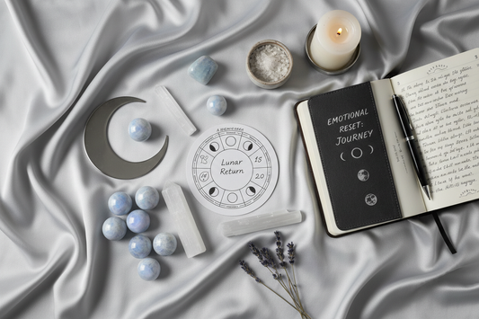 Crystals for Lunar Return: Monthly Emotional Reset Ritual