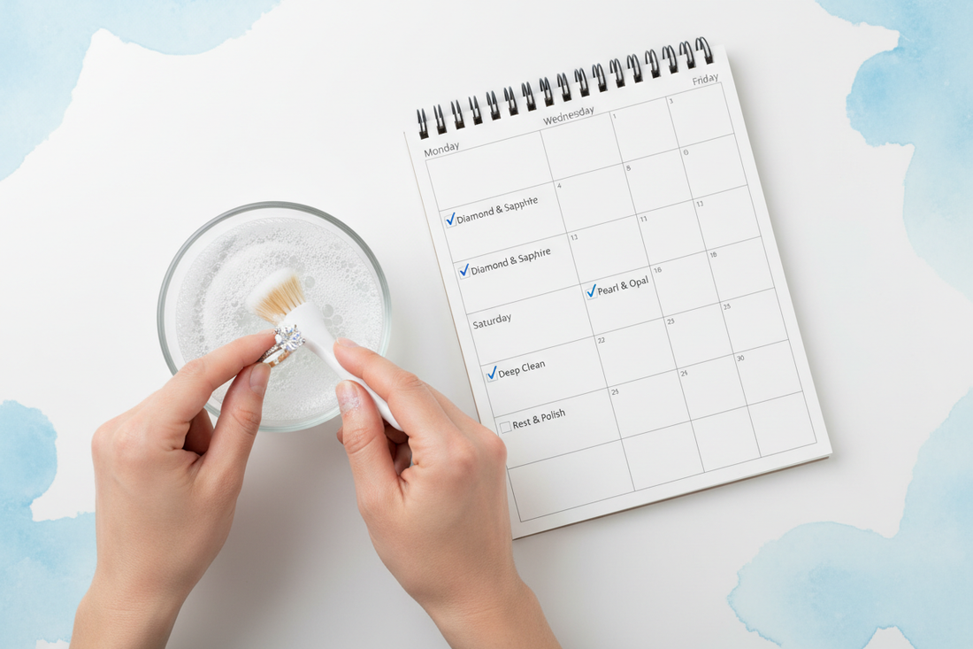 Gemstone Care Frequency: How Often to Clean?