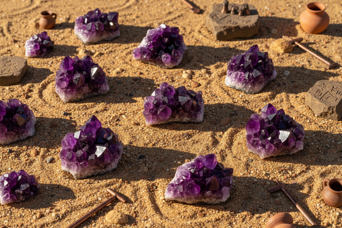 Amethyst in Ancient Egypt: Wadi el-Hudi Mining