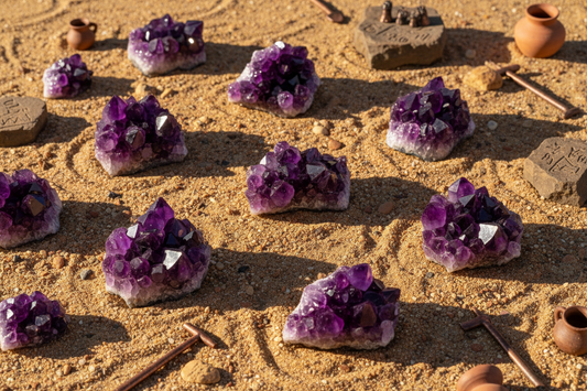 Amethyst in Ancient Egypt: Wadi el-Hudi Mining