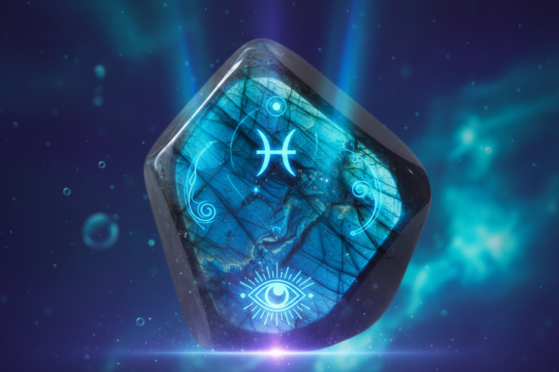 Labradorite for Pisces: Psychic Shielding & Mystical Vision