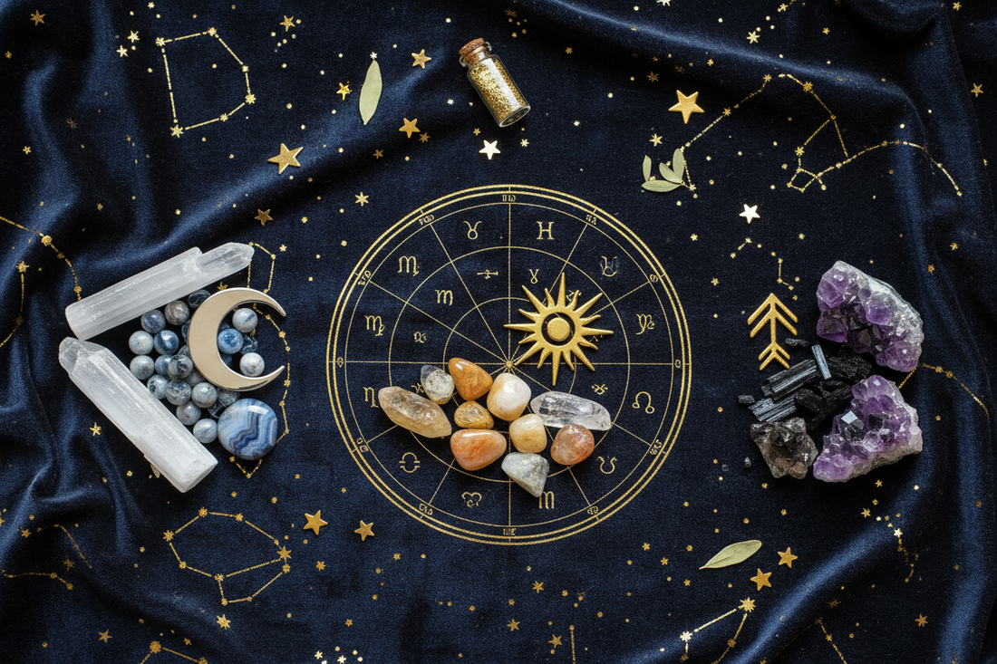 Crystals for Your Big Three: Sun, Moon & Rising Sign Crystal Set