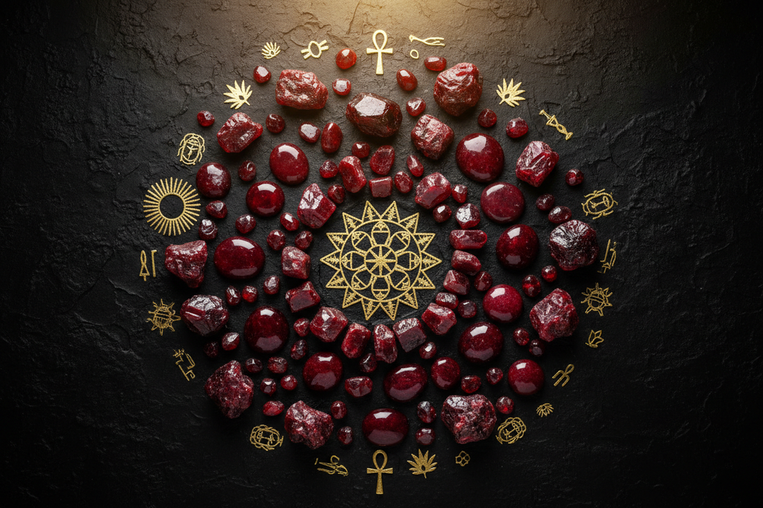 Garnet in Ancient Egypt: Red Stone Symbolism