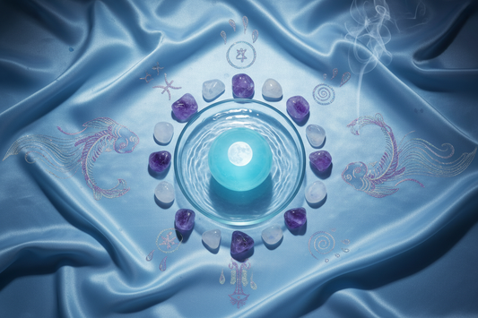 Pisces Full Moon Crystals: Dream & Dissolution Ritual Guide