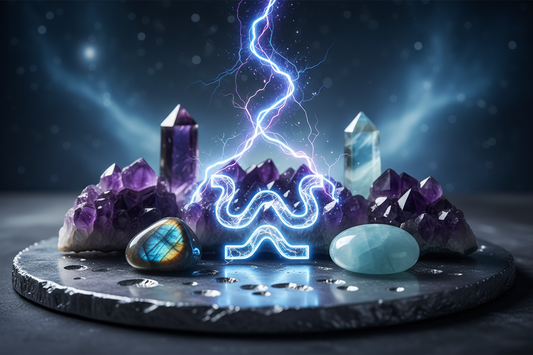 Crystals for Aquarius Rising: Amplifying Uranus Ascendant Energy