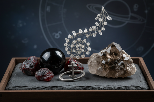 Crystals for Capricorn Rising: Amplifying Saturn Ascendant Energy