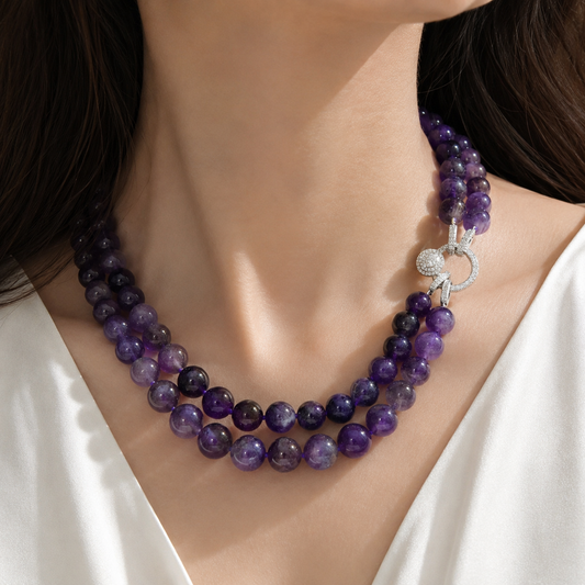 Natural vs synthetic Amethyst — how to identify genuine crystal jewelry