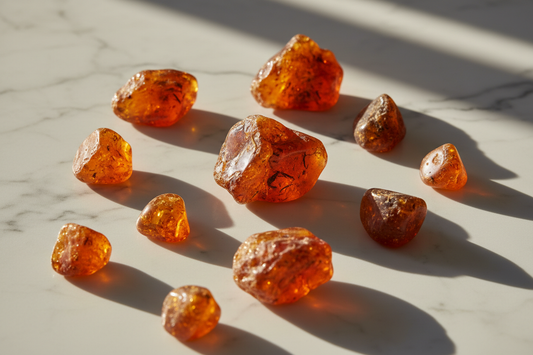 Amber Sun Stone: Ancient Solar Energy & Life Force Activation