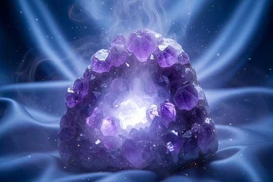Amethyst Neptune Crystal: Psychic Vision & Spiritual Dissolution
