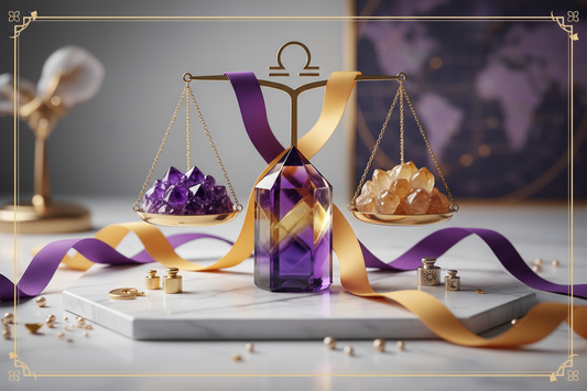 Ametrine for Libra: Balancing Masculine & Feminine Energies