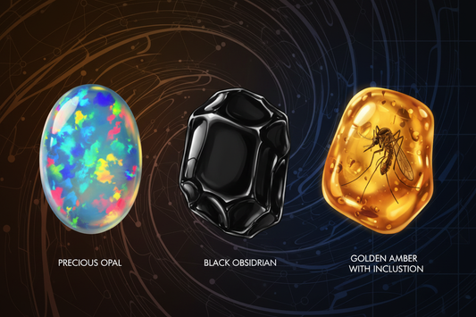 Amorphous Gemstones: Opal, Obsidian and Non-Crystalline Stones