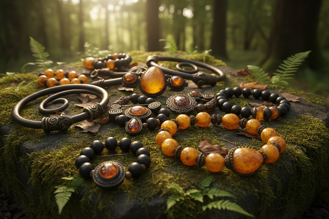 Ancient Celtic Gemstone Traditions: Amber, Jet & Sacred Stones