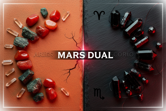 Crystals for Aries & Scorpio Mars: Dual Martial Energy Guide