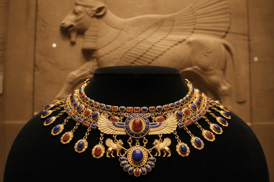Assyrian Gemstone Traditions: Royal Jewelry and Sacred Stones of the Empire
