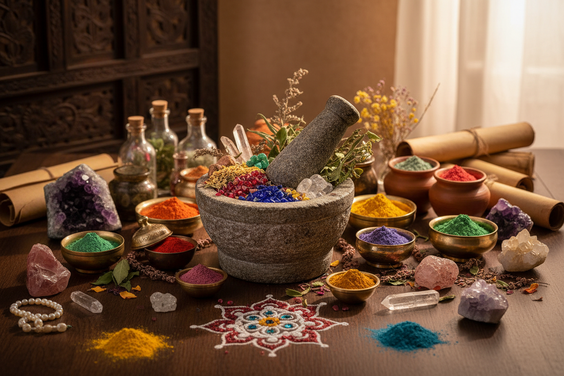 Hindu Gemstone Medicine: Ayurvedic Ratna Therapy