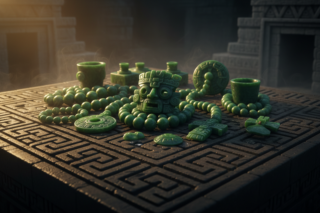 Aztec Jade Traditions: Green Stone of Tlaloc
