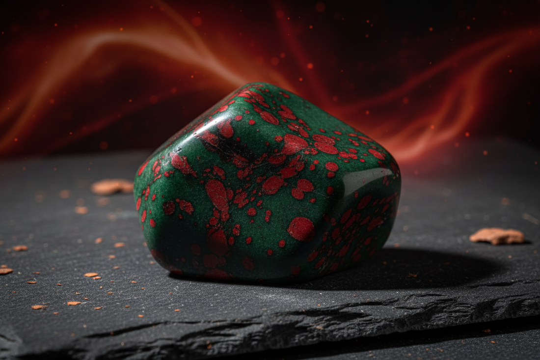 Bloodstone Mars Stone: Ancient Warrior Crystal for Courage