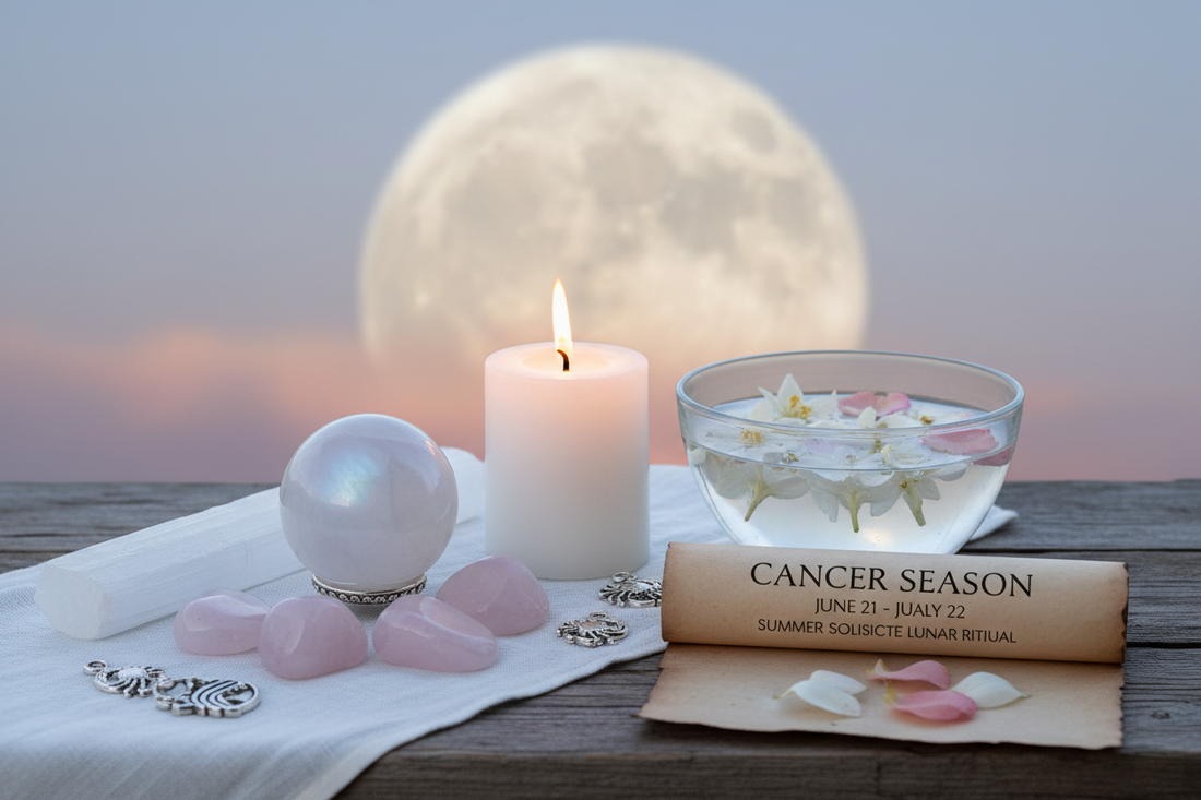 Crystals for Cancer Season: June 21–July 22 Ritual Guide