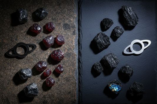 Crystals for Capricorn & Aquarius Saturn: Dual Saturnian Energy Guide