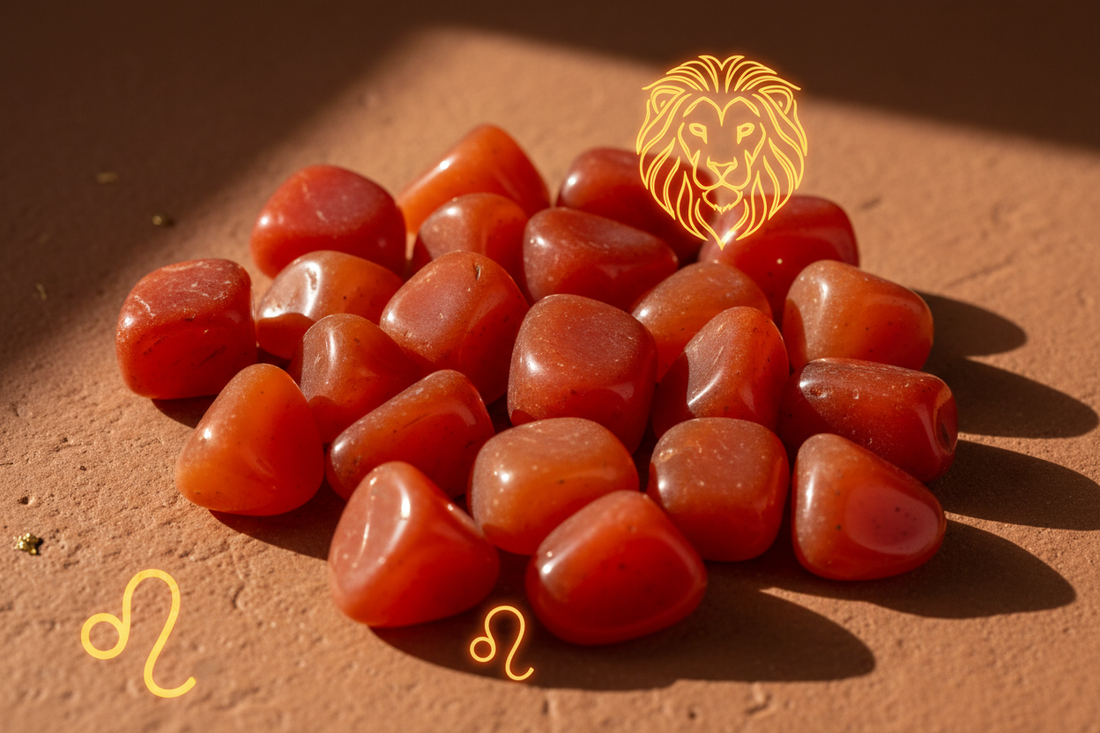 Carnelian for Leo: Creative Fire & Passionate Self-Expression