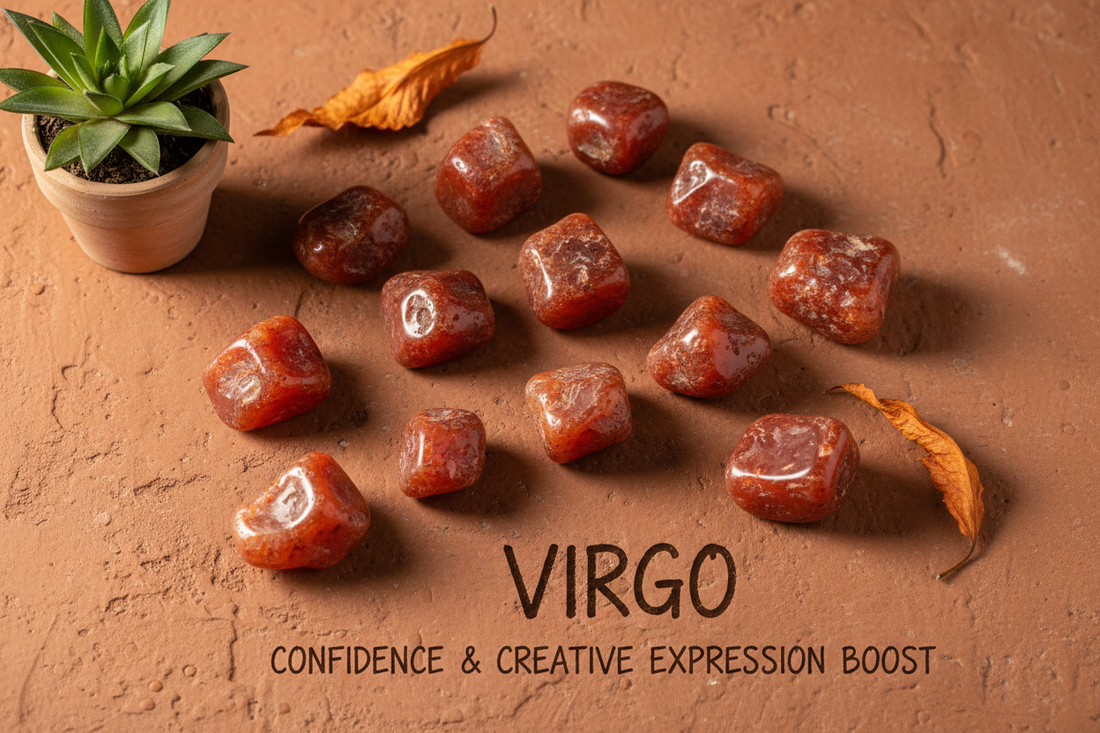 Carnelian for Virgo: Boosting Confidence & Creative Expression