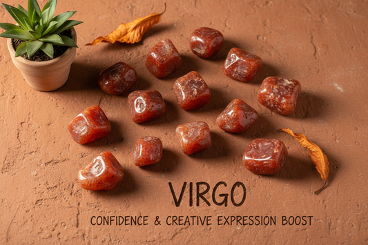 Carnelian for Virgo: Boosting Confidence & Creative Expression