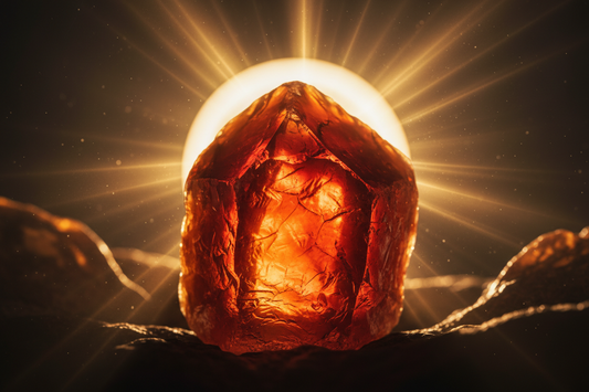 Carnelian Sun Crystal: Creative Fire & Solar Confidence