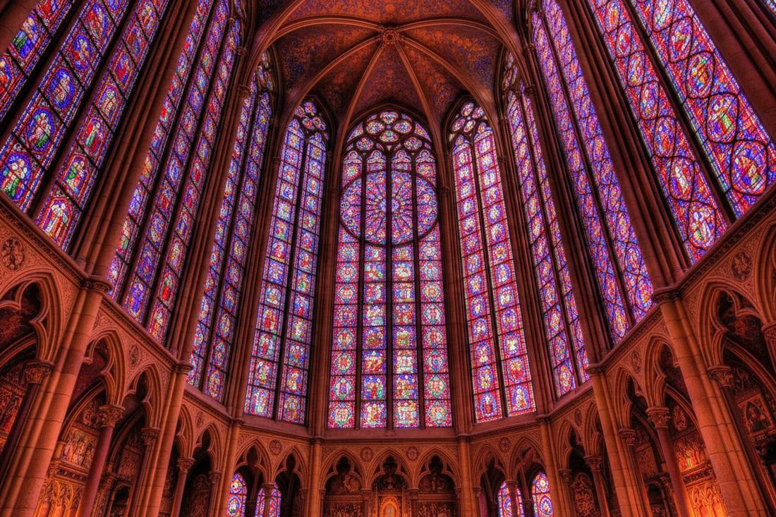 Cathedral Gemstones: Stained Glass & Sacred Stones