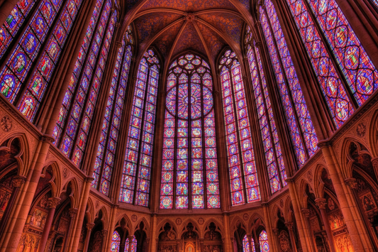 Cathedral Gemstones: Stained Glass & Sacred Stones