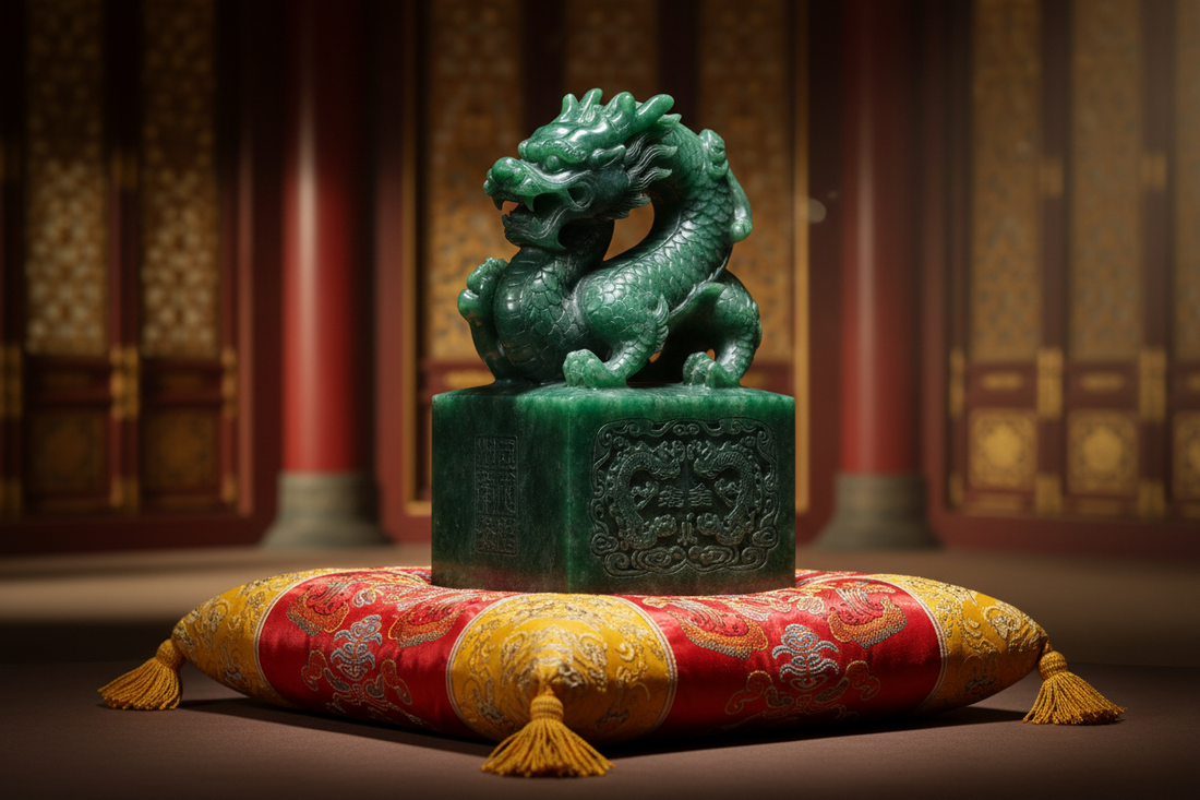 Chinese Imperial Seal: Jade & Power Symbolism