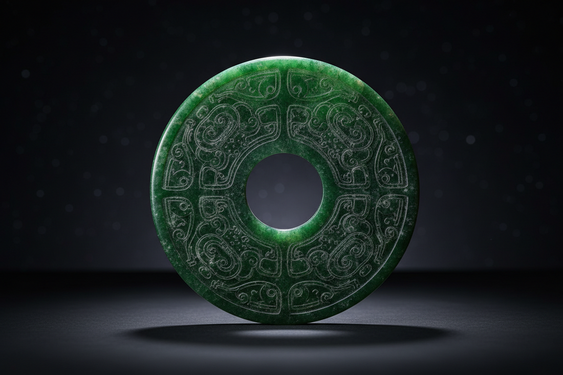 Chinese Jade Bi Disc: Cosmic Symbol & Ritual Use