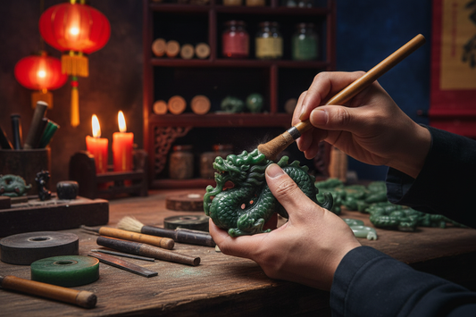 Chinese Gemstone Craftsmanship: Carving & Inlay