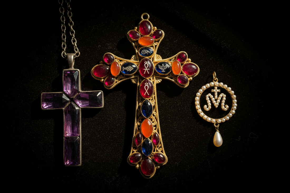 Christian Gemstone Amulets: Protective Stone Guide