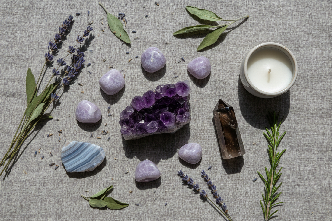 Crystals for Chronic Stress: Long-Term Nervous System Support