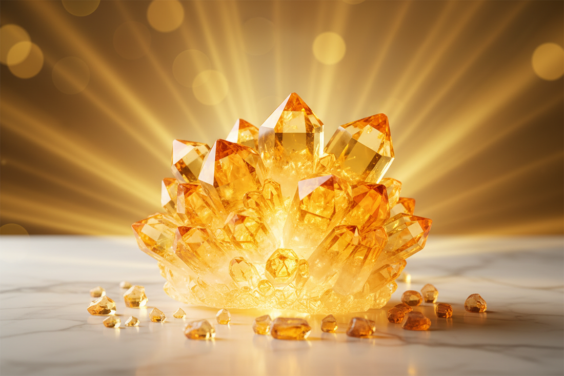 Citrine Jupiter Crystal: Abundance Manifestation & Jovial Energy